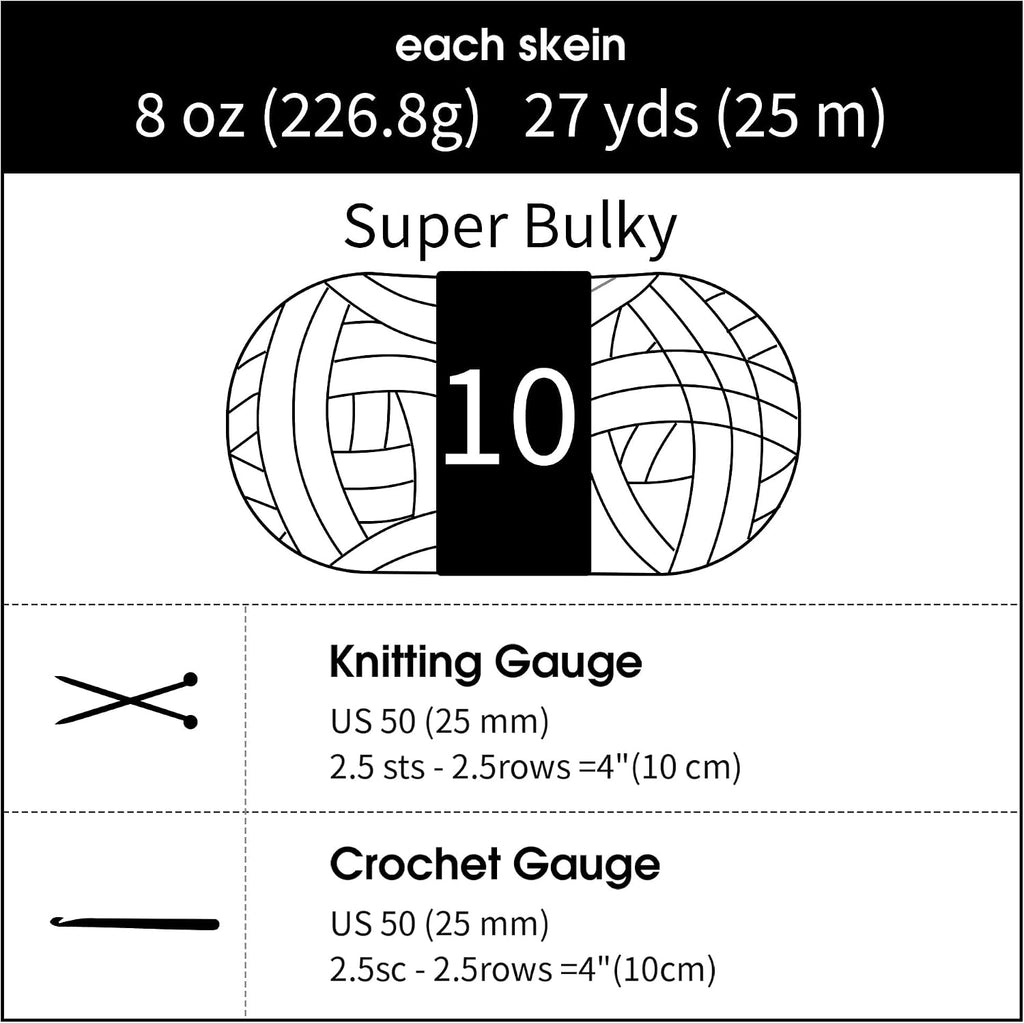 Hombys Khaki Chunky Chenille Yarn - Alternate angle