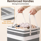 HomeHacks 2 Pack Large Laundry Baskets - Detail view