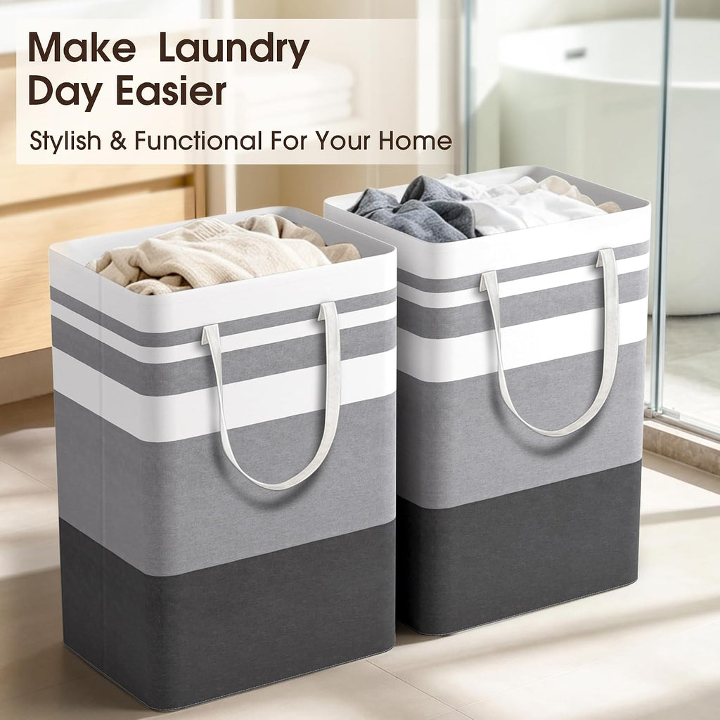 HomeHacks 2 Pack Large Laundry Baskets - Packaging