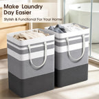 HomeHacks 2 Pack Large Laundry Baskets - Packaging