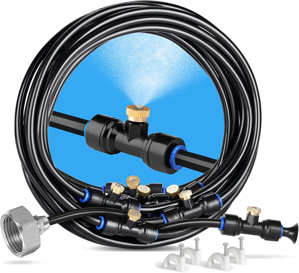 HOMENOTE Misting Cooling System 26FT 7 Nozzles