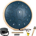 HOPWELL 13 Inch Steel Tongue Drum, D Major