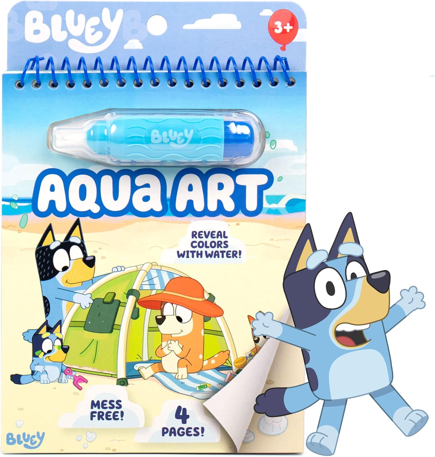 Horizon Group USA Bluey Aqua Art Pages