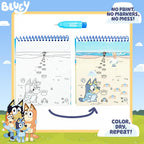 Horizon Group USA Bluey Aqua Art Pages - Detail view