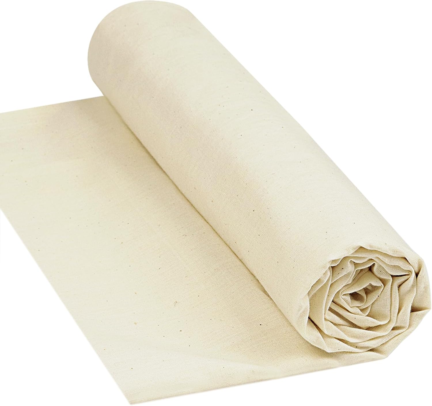 HOTGODEN Cotton Muslin Fabric, 63 x 10 Yards