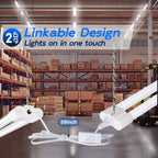 hykolity 4FT Linkable LED Shop Light - Alternate angle