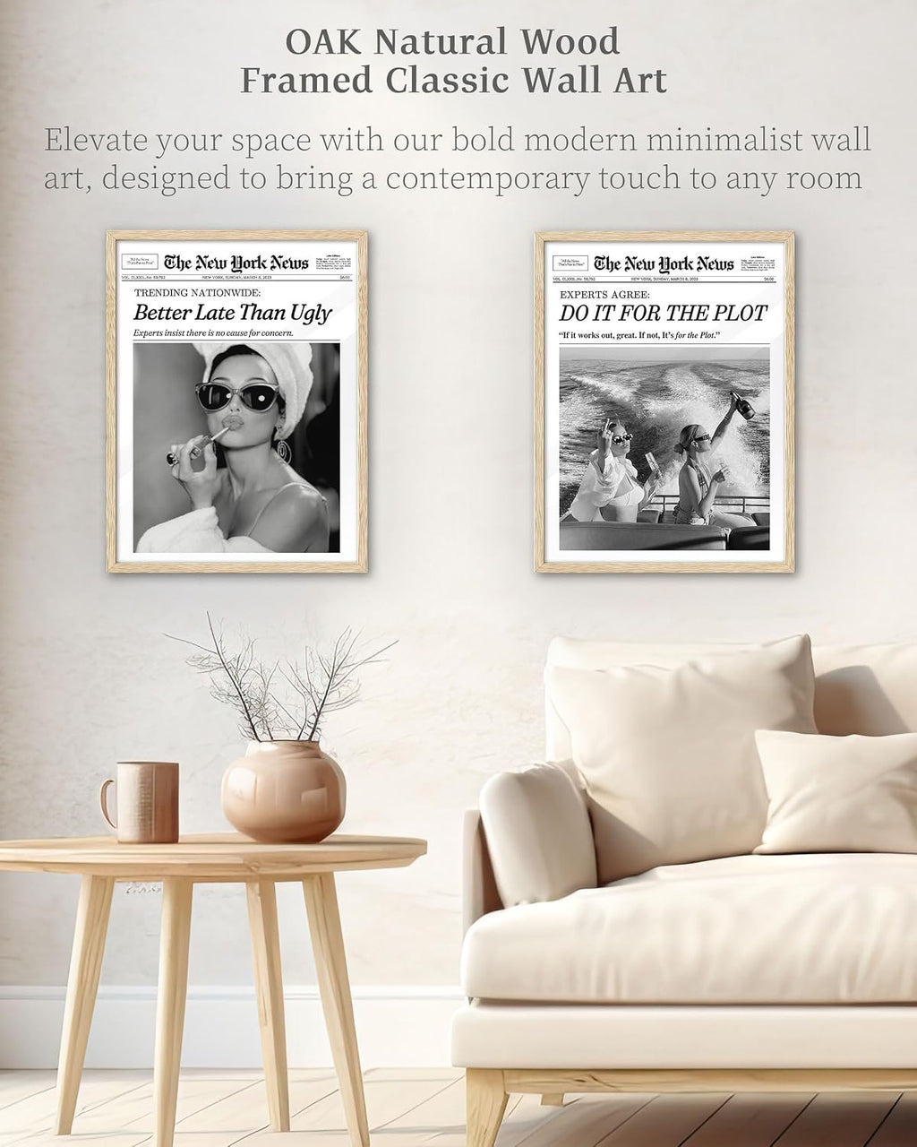iHery 12x16in Audrey Hepburn Bathroom Art - Packaging