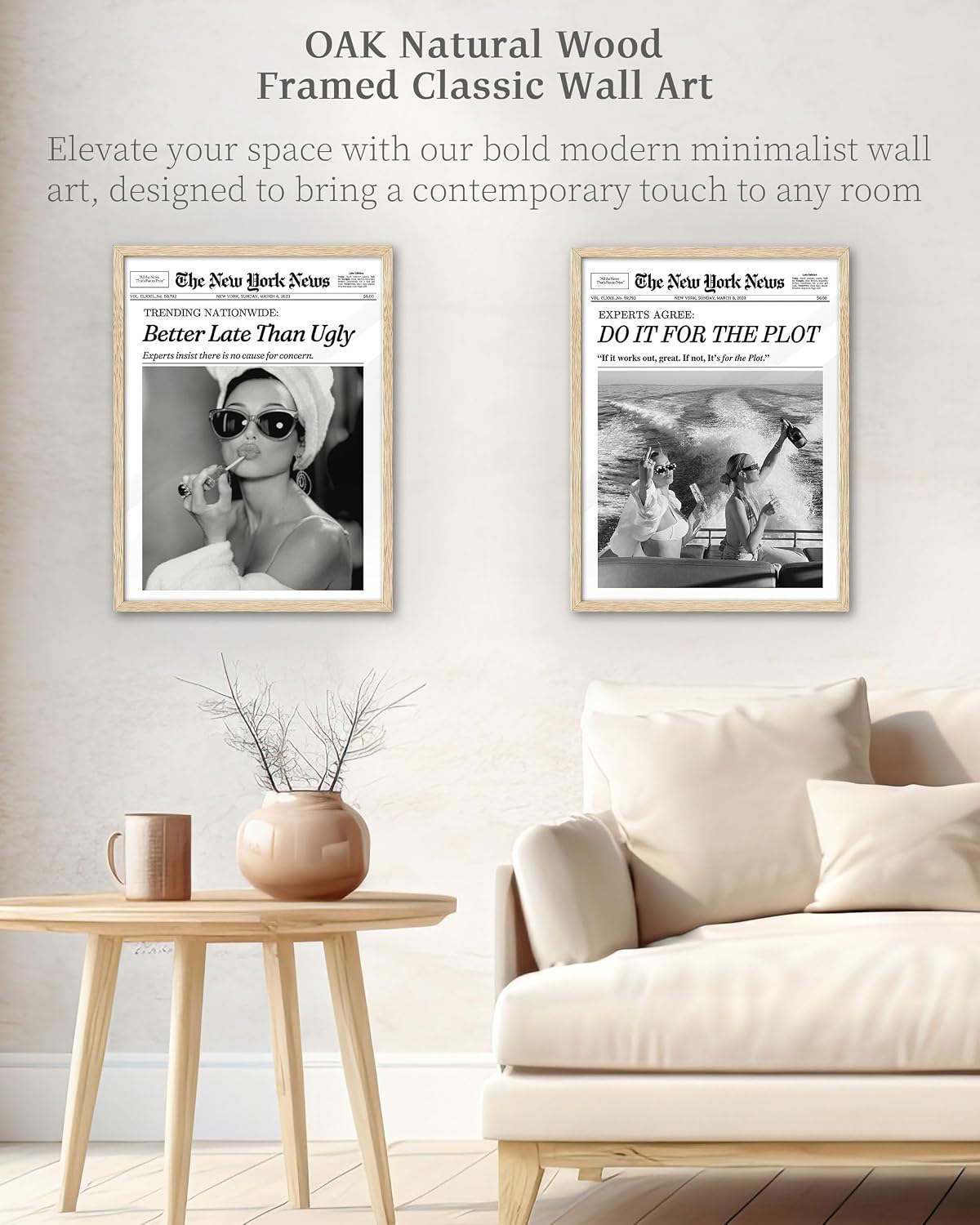 iHery 12x16in Audrey Hepburn Bathroom Art - Packaging