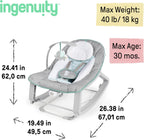 Ingenuity Keep Cozy 3-in-1 Baby Bouncer - Close-up