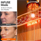INIA 3-in-1 Red Light Therapy Device - In use