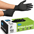 Inspire Black Nitrile Gloves, 4.5 Mil