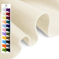 Ivory Felt Fabric Sheet 18x36in 1.6mm Craft Felt
