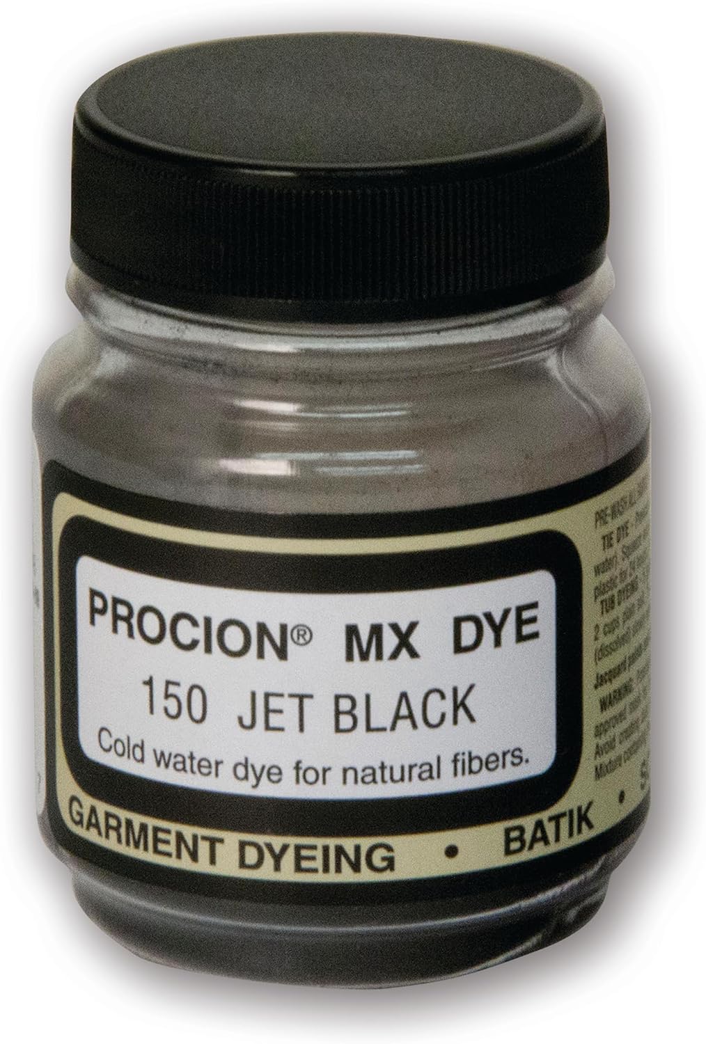Jacquard Procion MX Tie Dye Powder Jet Black