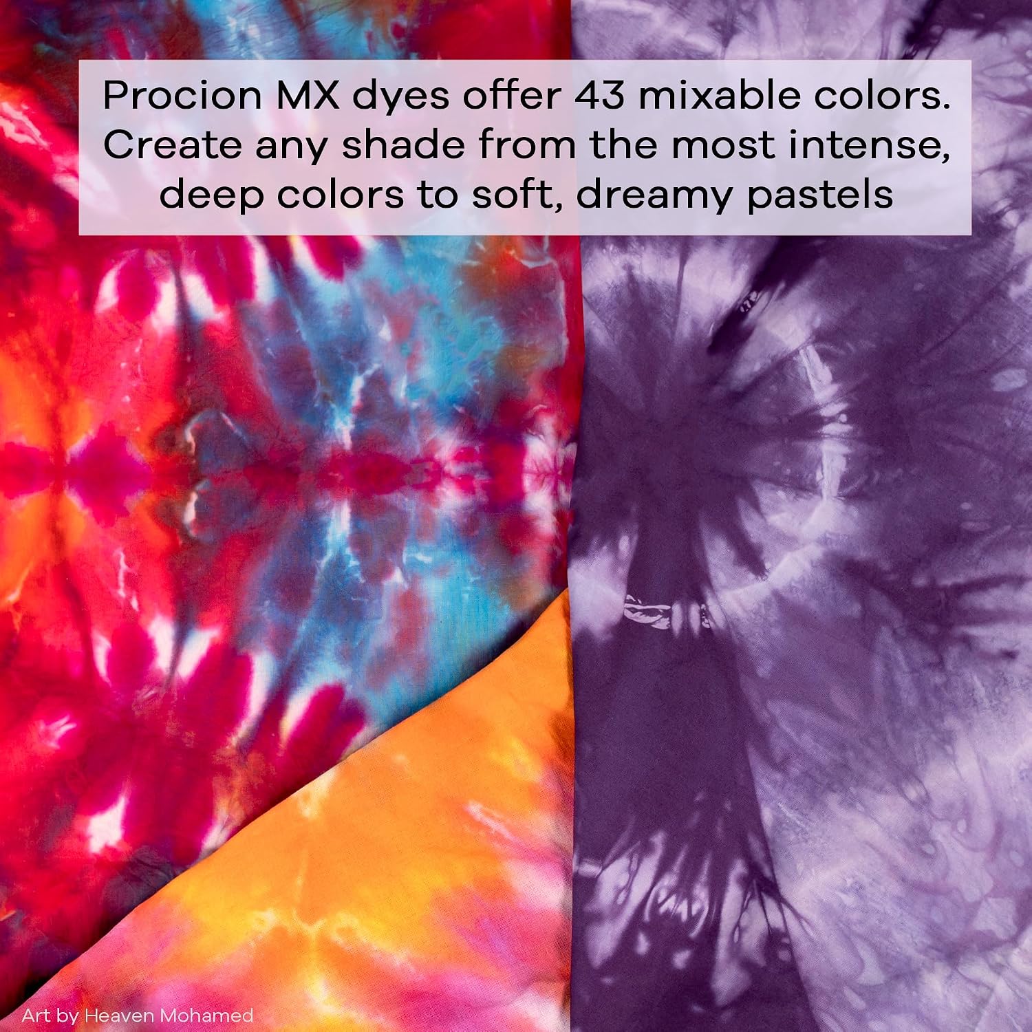 Jacquard Procion MX Tie Dye Powder Jet Black - Detail view