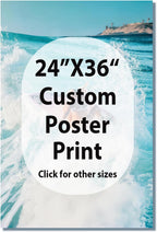 JIMUJIA Custom Canvas Art Print 24x36 in