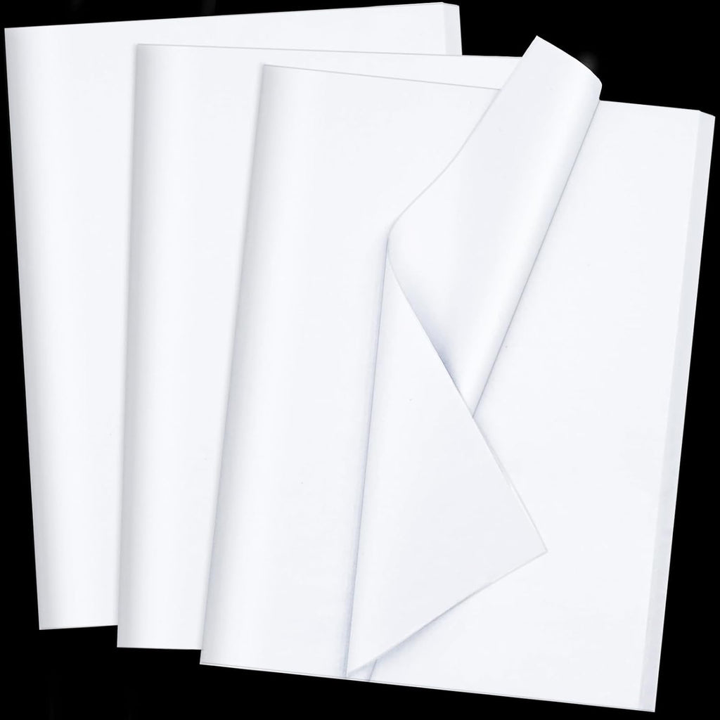 Jkopsnr 100 Sheets White Tissue Paper 20x14 in