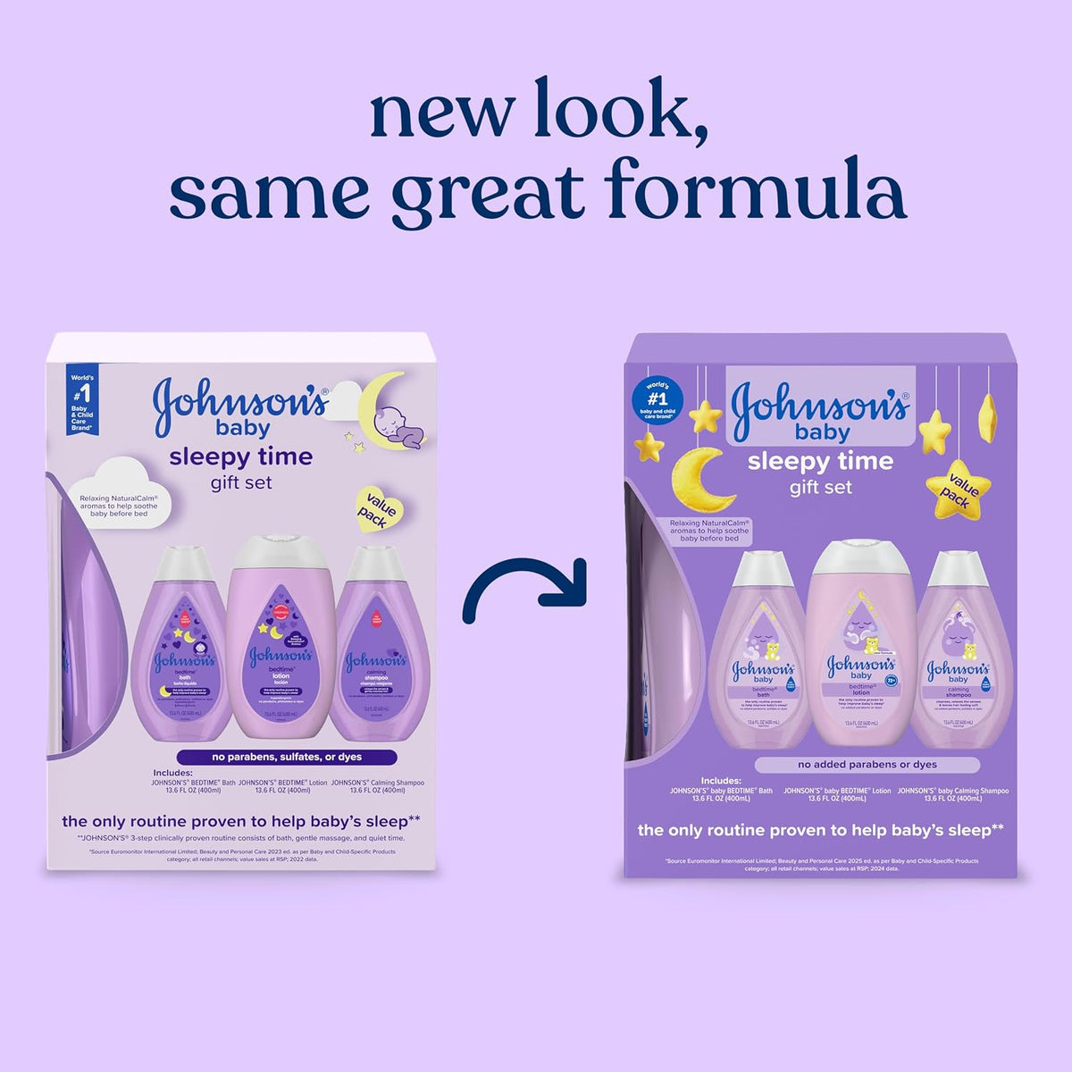 Johnson's Baby Sleepy Time Gift Set 3 Items - Detail view