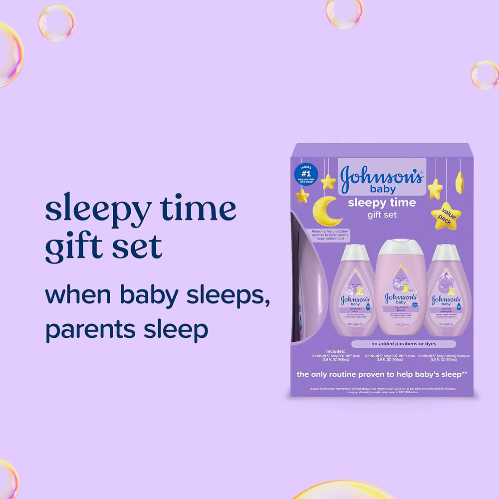 Johnson's Baby Sleepy Time Gift Set 3 Items - Alternate angle