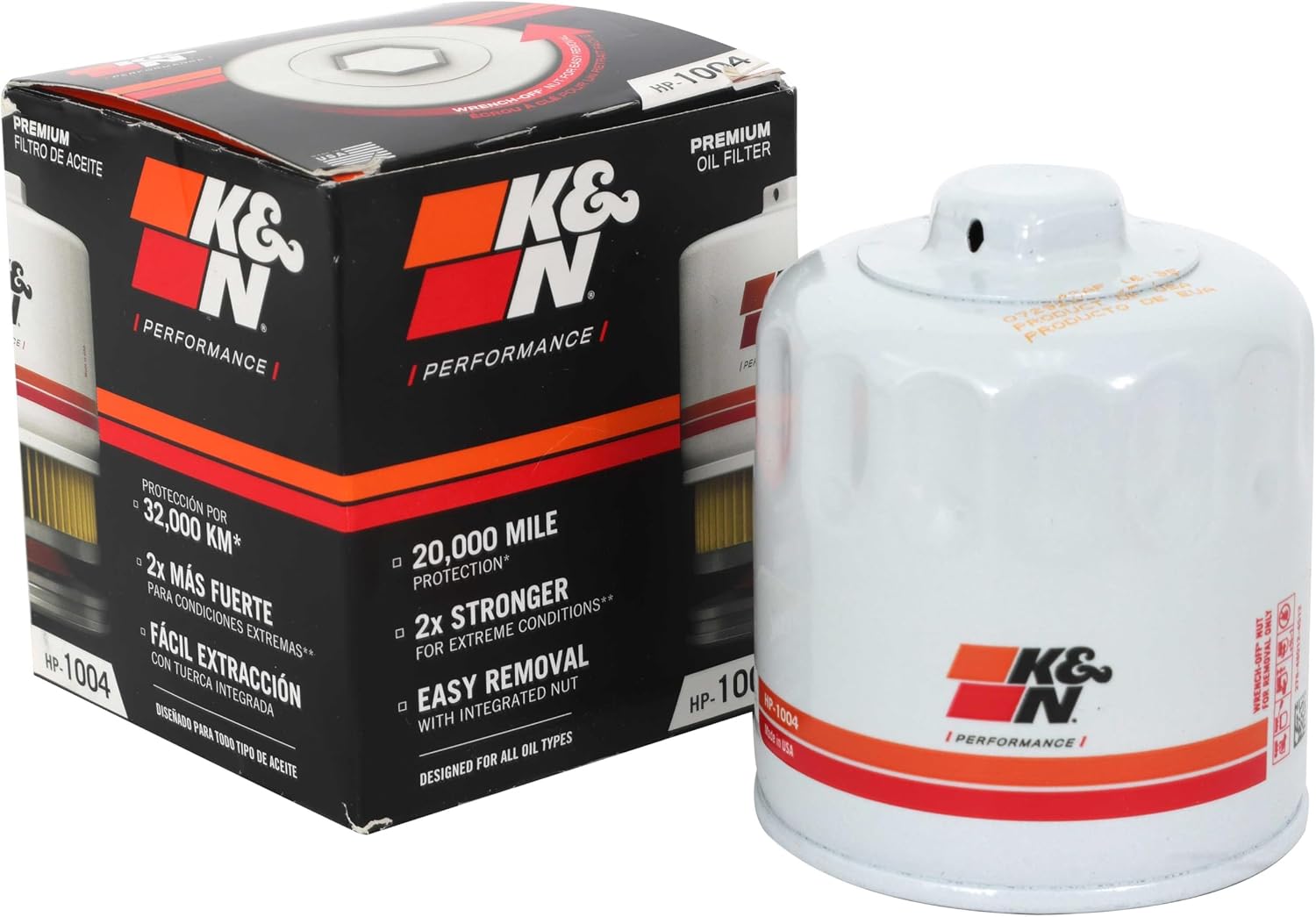 K&N Oil Filter HP-1004 Engine Protection