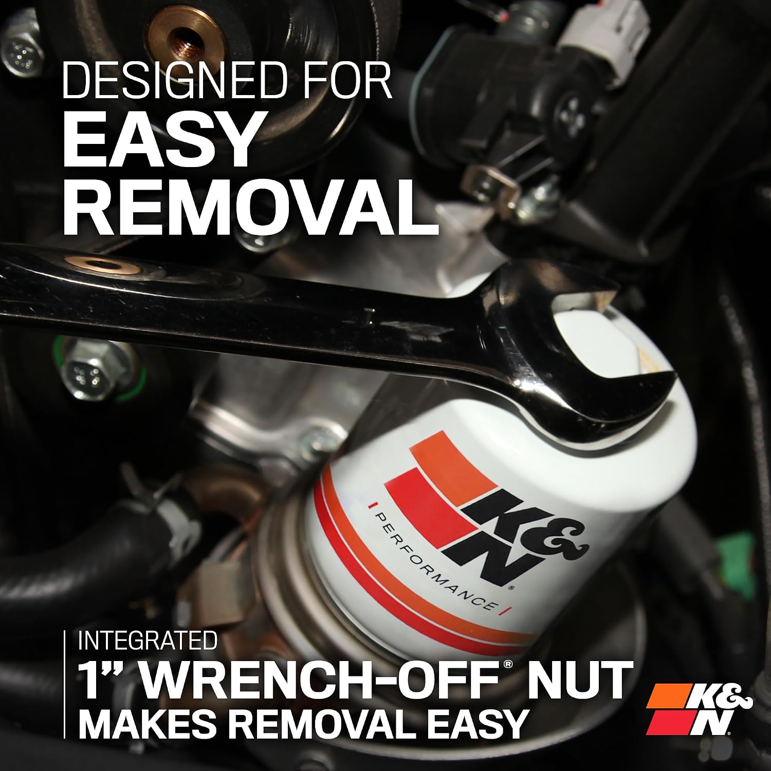 K&N Oil Filter HP-1004 Engine Protection - Detail view