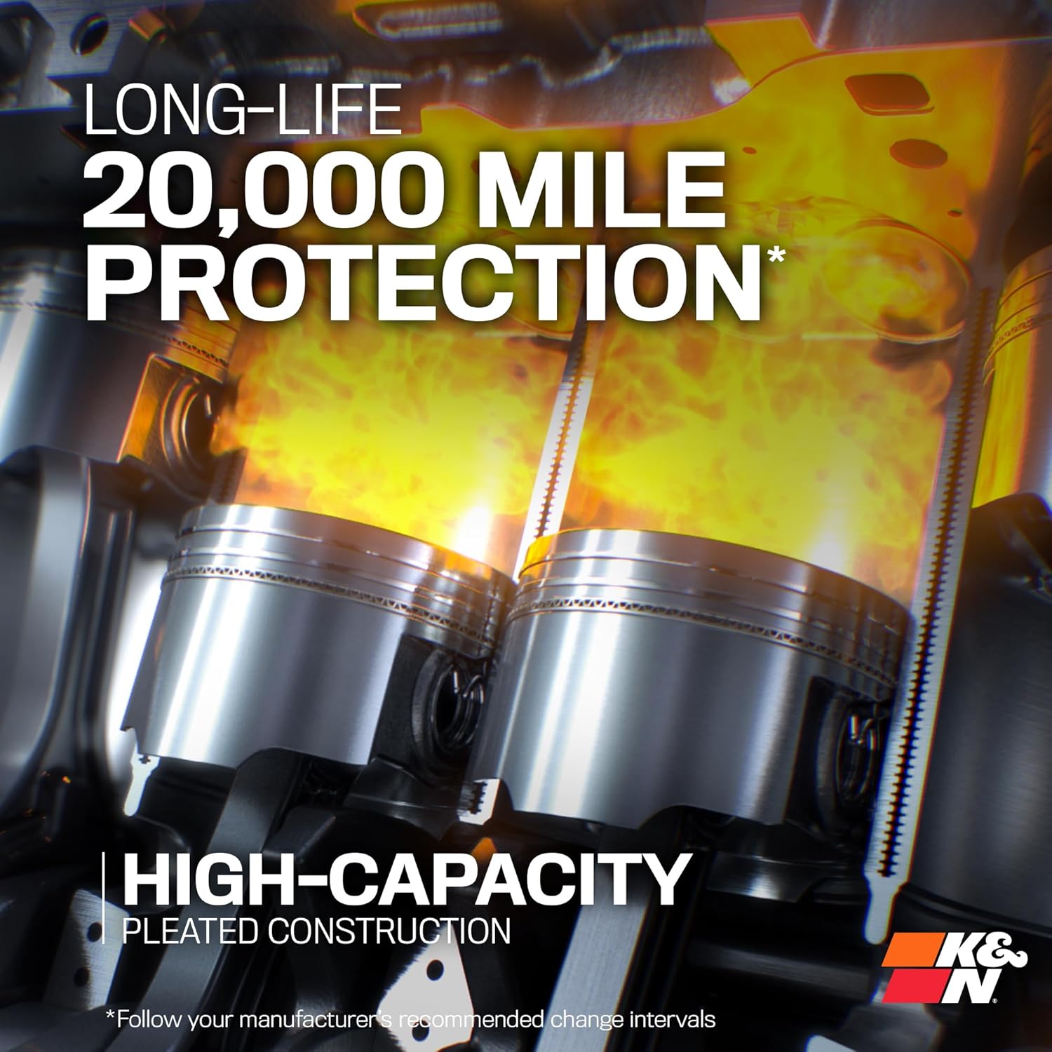 K&N Oil Filter HP-1004 Engine Protection - Alternate angle
