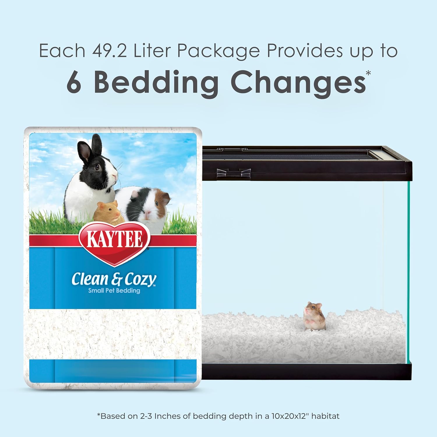 Kaytee Clean and Cozy Paper Bedding - Detail view