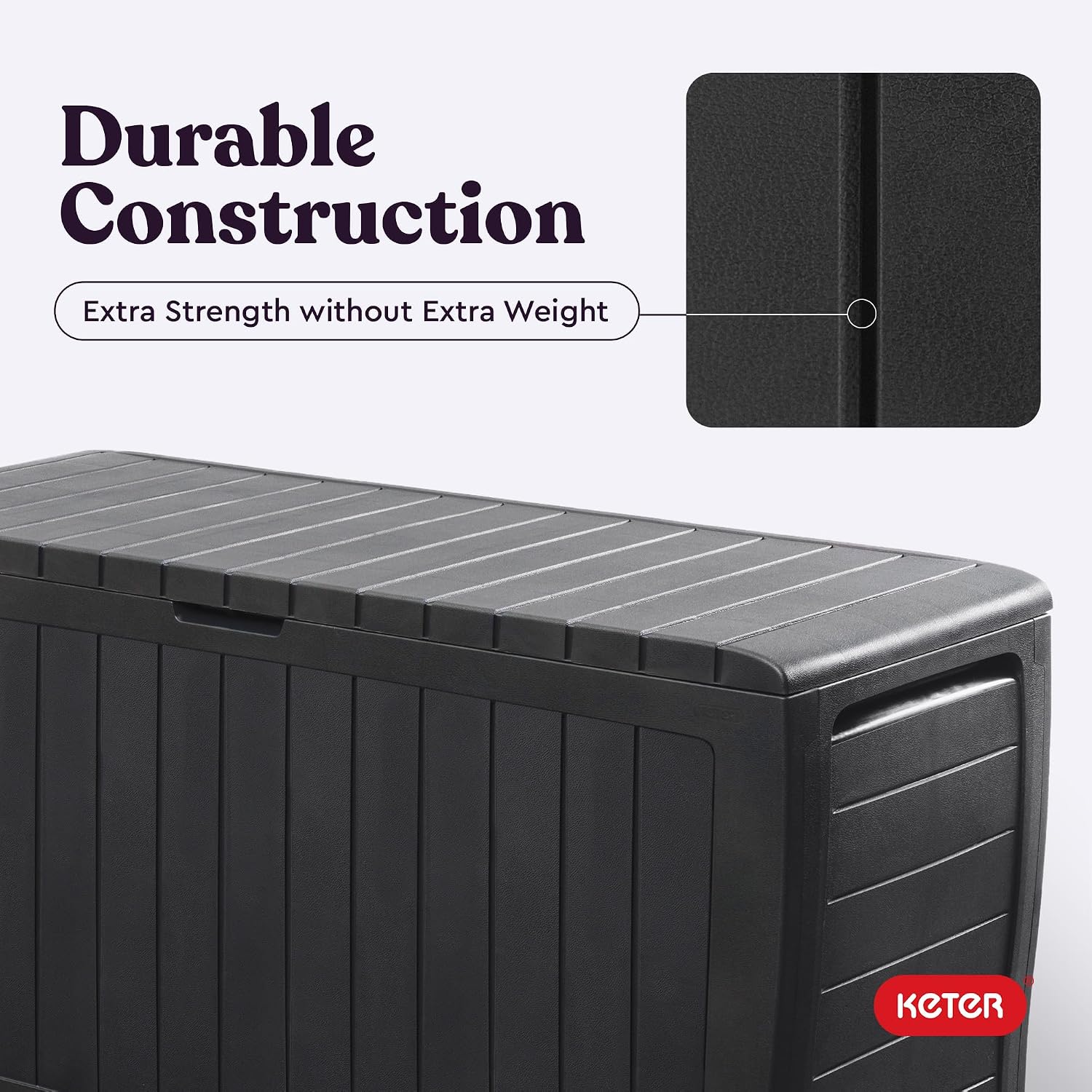 Keter Marvel Plus 71 Gallon Deck Box - Additional view