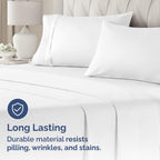 King Pillowcases Set of 2, Hotel Quality - Close-up