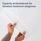 King Pillowcases Set of 2, Hotel Quality - In use