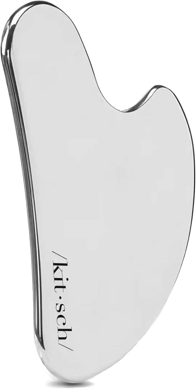 Kitsch Stainless Steel Gua Sha Tool - Close-up