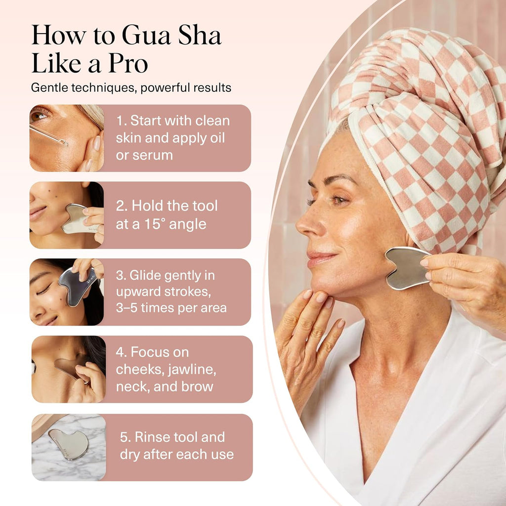 Kitsch Stainless Steel Gua Sha Tool - Additional view