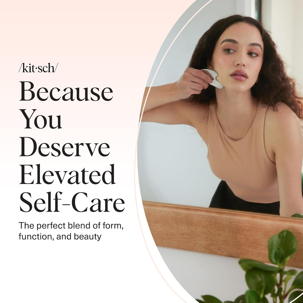 Kitsch Stainless Steel Gua Sha Tool - Feature highlight