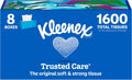 Kleenex Trusted Care Facial Tissues, 8 Boxes