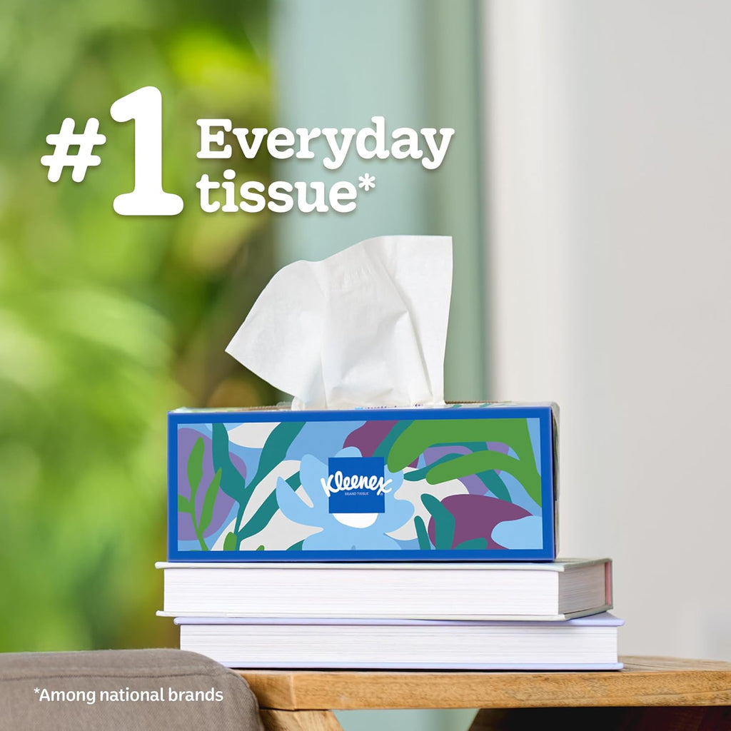 Kleenex Trusted Care Facial Tissues, 8 Boxes - Alternate angle