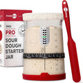 KNEADACE Pro Sourdough Starter Kit, 34 oz Jar