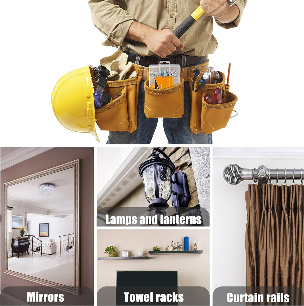 Kurui 270-Piece Drywall Anchor and Screw Kit - Packaging