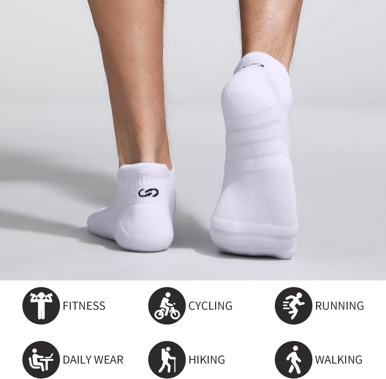 Lapulas Running Ankle Socks, 6 Pairs - Packaging