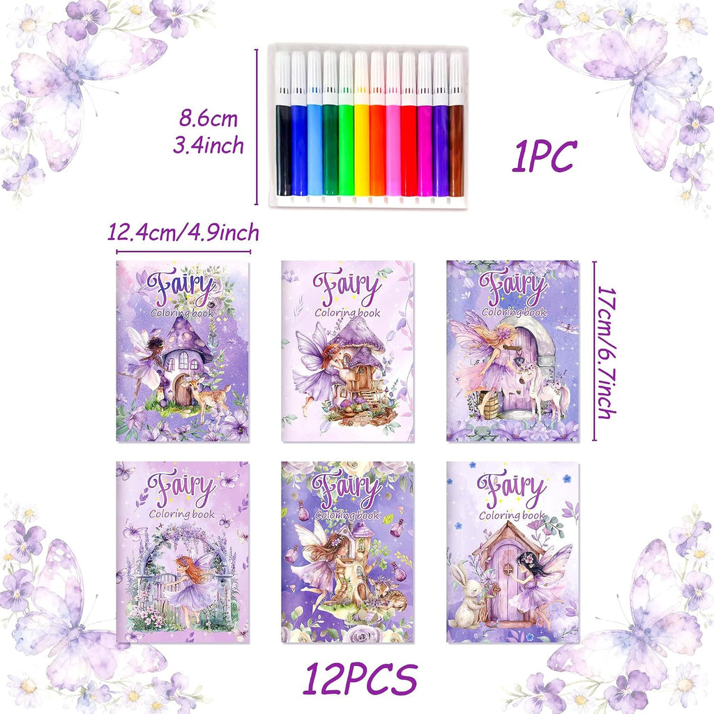 LaVenty Mini Coloring Books Party Favor Set - Detail view