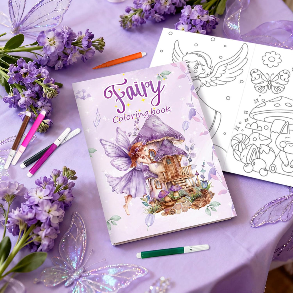 LaVenty Mini Coloring Books Party Favor Set - Alternate angle