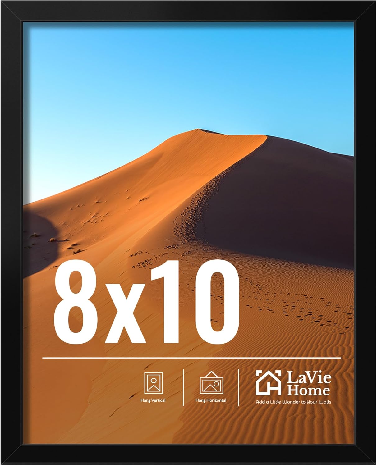 LaVie Home 8x10 Black Picture Frame