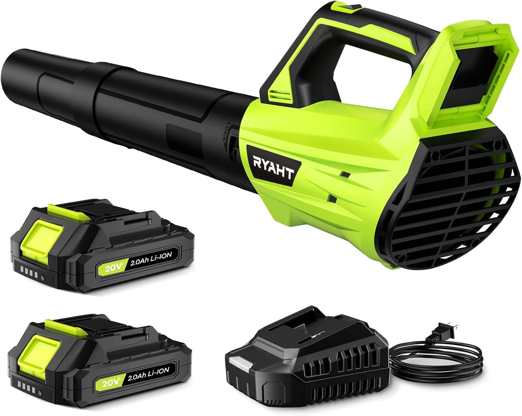 Cordless Leaf Blower with Battery and Charger