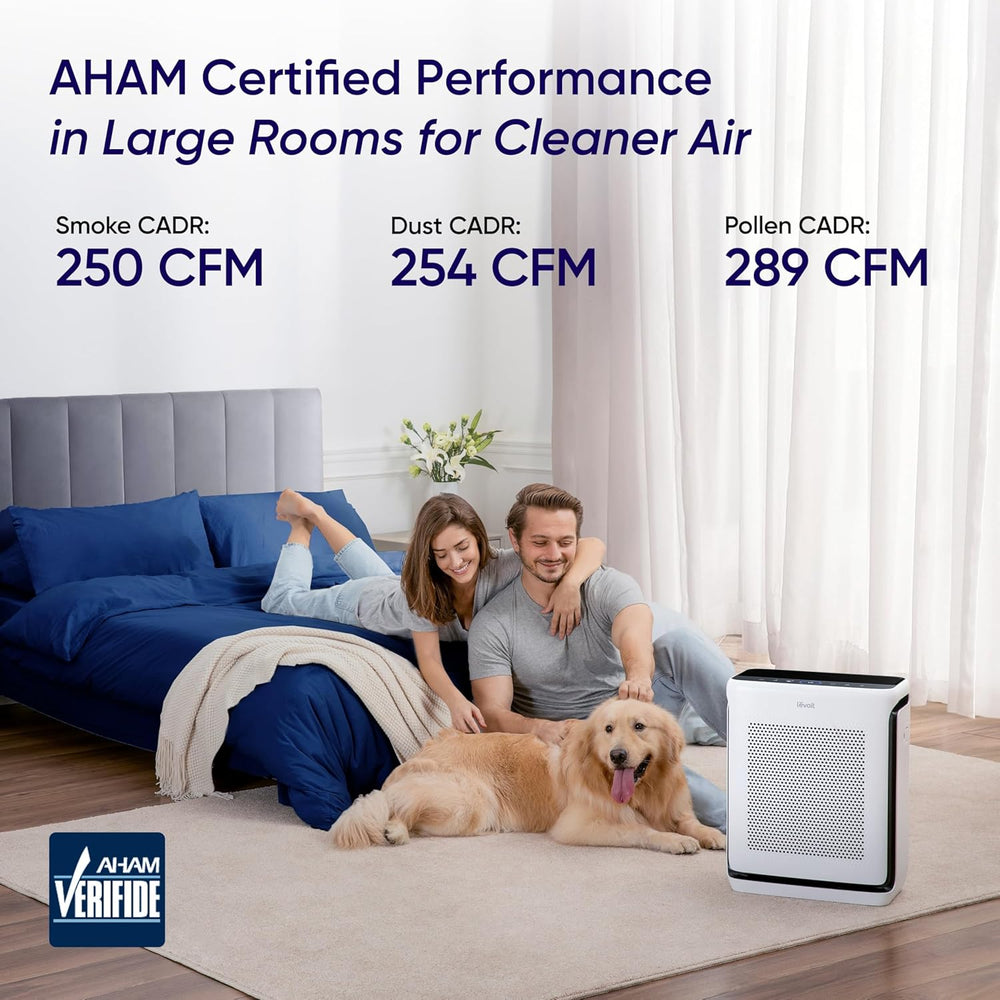 LEVOIT Air Purifier for Large Rooms up to 1875 Sq Ft - Close-up