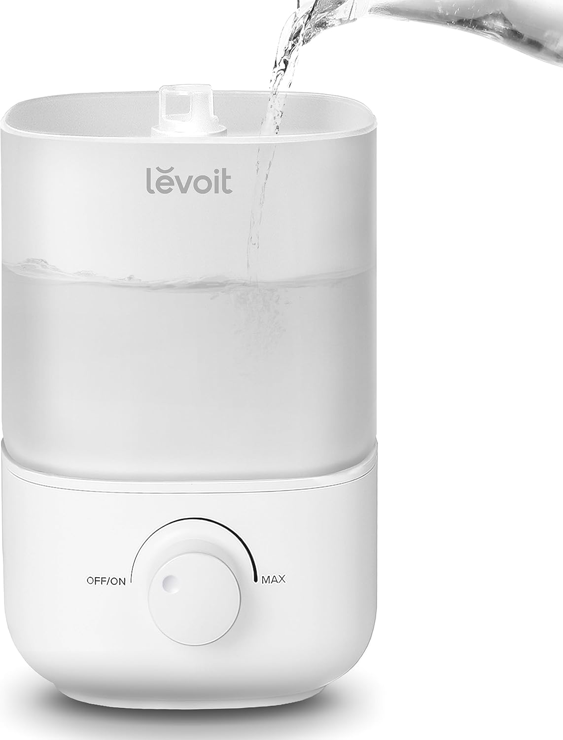 Levoit Top Fill Humidifier, 2.5L Tank, 28dB Quiet