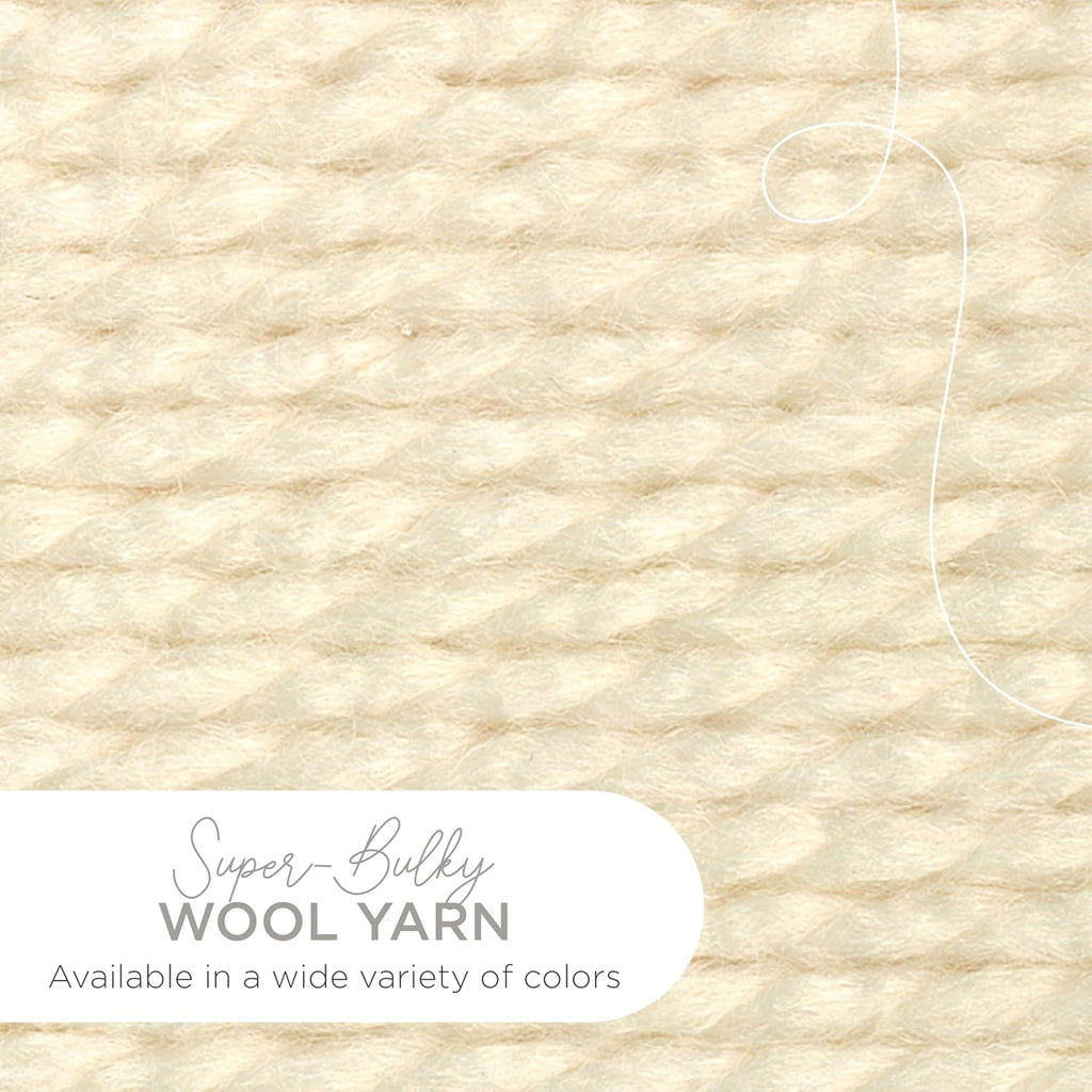 Lion Brand Wool-Ease Thick & Quick Yarn, 3 Pack - Detail view