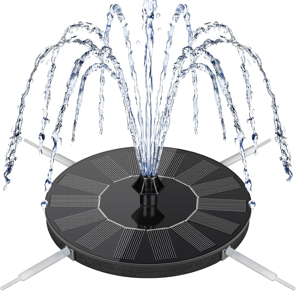 Mademax Solar Bird Bath Fountain Pump