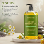 Majestic Pure Arnica Massage Oil - Alternate angle