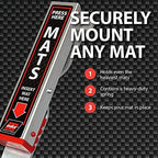 Malco Mat Clamp Aluminum Floor Mat Hanger - Close-up