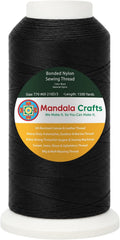 Mandala Crafts Bonded Nylon Thread, 1500 Yds