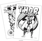 Marvel Comics Advanced Color Poster Board - Size reference