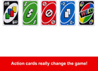 Mattel UNO Card Game - Family Deck - Size reference